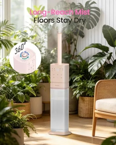 The Humidifiers for Bedroom 2.1Gal/8L, Smart Humidifier for Large Room, Cool compared in context