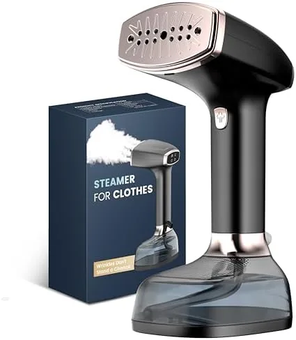 Steamer for Clothes, 4 Modes with LCD Display, 370ml Large Tank 30s Heat-Up | Review: Tested and Rated