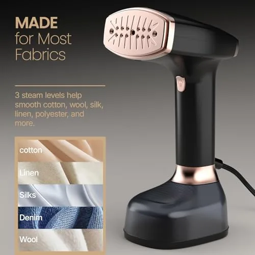 Another view of the Steamer for Clothes, 4 Modes with LCD Display, 370ml Large