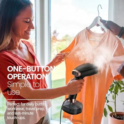Testing the Steamer for Clothes, 4 Modes with LCD Display, 370ml Large over two weeks