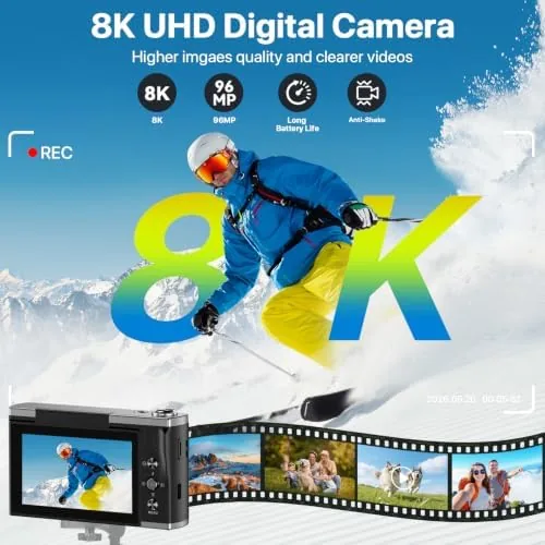 Close up of the 8K camera controls and the extended lens barrel