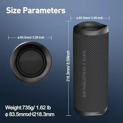 Another view of the Monster S620 Bluetooth Speaker, Wireless Portable Outdoor Bluetooth Speakers, 60W