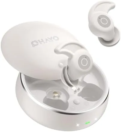 Overview of the OHAYO A10 Sleep Earbuds, Noise Isolation with 72H Playtime, Ultra-Thin