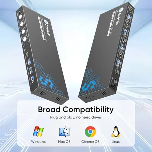 The Hearvo USB 3.0 HDMI KVM Switch for 4 Computers 1 compared in context
