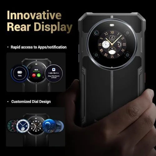 The FOSSIBOT Rugged Smartphone Unlocked(2026), 24GB+256GB/2TB Android 15 Rugged Phone, 10600mAh in real use