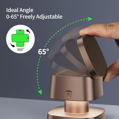 Another view of the 4 in 1 Magnetic Wireless Charging Station,15W Fast Charging with