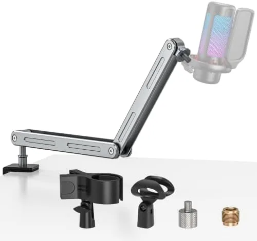 Microphone Boom Arm, Low Profile Desk Mic Stand for Podcast/Stream/Record | Low Profile Adjustable Review: Tested and Rated