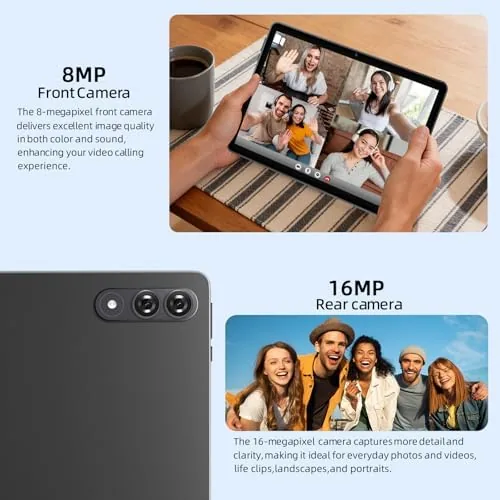 The Android 16 Tablet with Gemini AI, 11 Inch Tablets with in real use