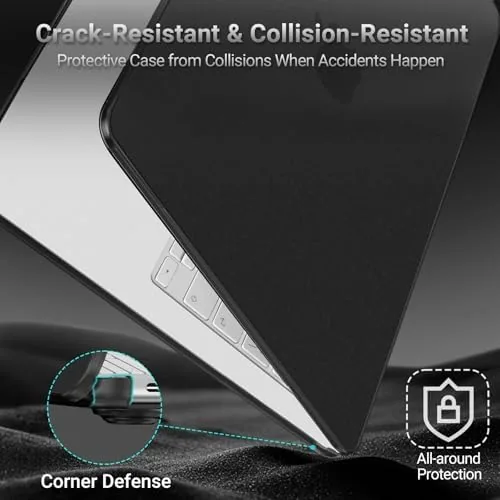 Close look at the MOSISO Compatible with MacBook Neo Case 13 inch 2026 Release build quality
