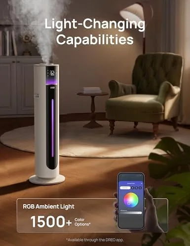 Testing the DREO 11L Smart Humidifier 747S Large Room 700 ft², 100H over two weeks