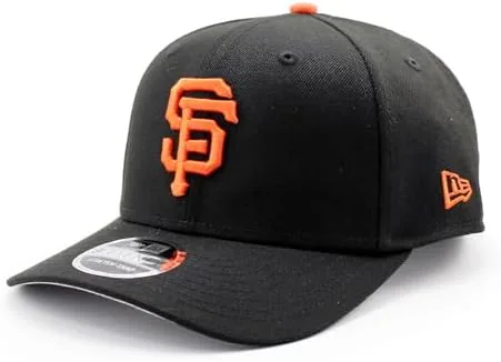 The New Era MLB 9SEVENTY Baseball Team Replica Color Stretch Adjustable Snapback Hat in real use