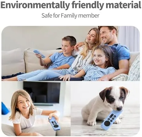 Another view of the Hi Color Silicone Cover Compatible with Apple TV Siri Remote