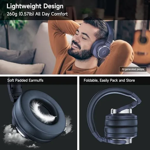 The Wired Headphones, Over Ear Headphones for Studio Monitor & Mixing in real use