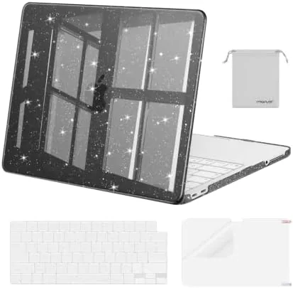 The MOSISO Sparkly Glitter Case Compatible with MacBook Neo Case 13 compared in context