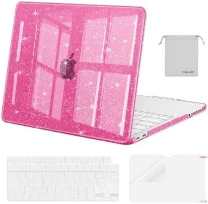 Testing the MOSISO Sparkly Glitter Case Compatible with MacBook Neo Case 13 over two weeks