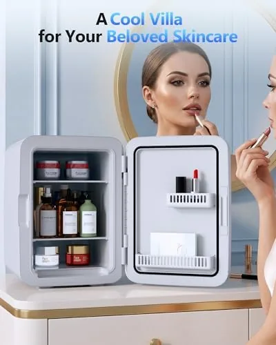 Another view of the Antarctic Star Mini Personal Fridge Cooler, 10L Portable Compact Refrigerator