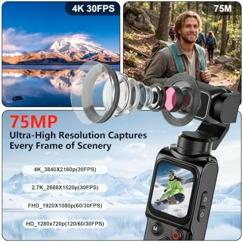 Close up of the lens housing rotated sideways to show the 330 degree range