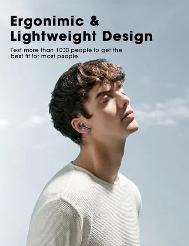 The Wireless Earbuds Deep Bass Sound Ear Buds, Bluetooth 5.3 Headphones in real use