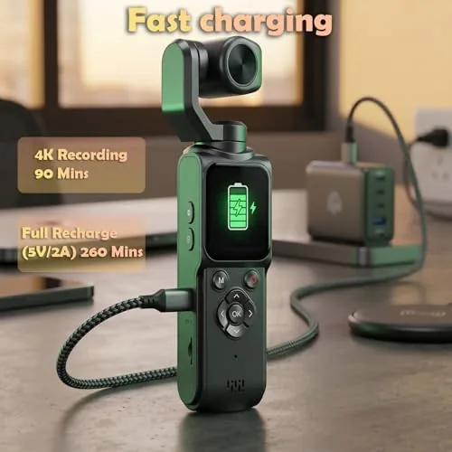Testing the 4K Vlogging Camera Pocket Cam with Face Tracking, 64GB Card over two weeks