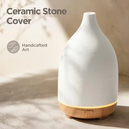 Another view of the InnoGear 150ml Ceramic Diffuser for Home & 6 Essential Oils