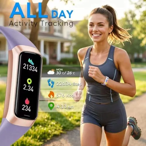 Close look at the Fitness Tracker, 2026 Smart Band with Heart Rate & Activity build quality