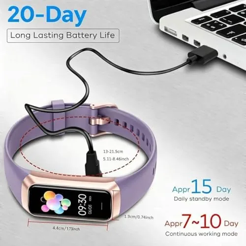 Testing the Fitness Tracker, 2026 Smart Band with Heart Rate & Activity over two weeks
