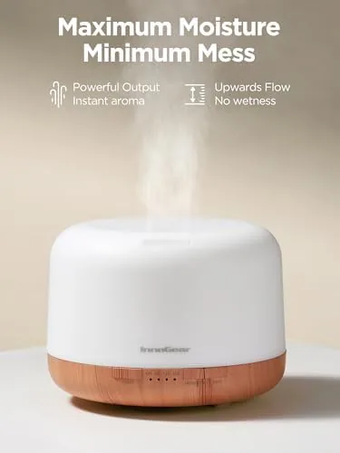 Testing the InnoGear 500ml Aromatherapy Diffuser for Home 6 Essential Oils Gift over two weeks