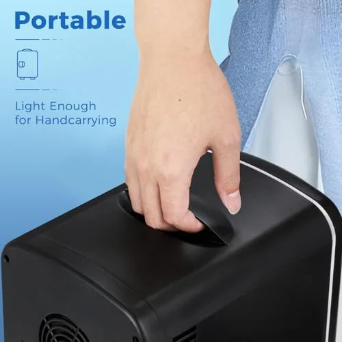 Testing the Antarctic Star 4L/6 Can Portable Compact Refrigerator for Bedroom,Car,Office & over two weeks