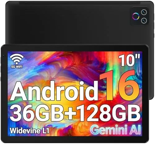 URAO Tablet,10.1" Android 16 Tablet Octa-core 36GB+128GB Dual Camera | 1280x800 IPS HD Touchscreen Review: Tested and Rated
