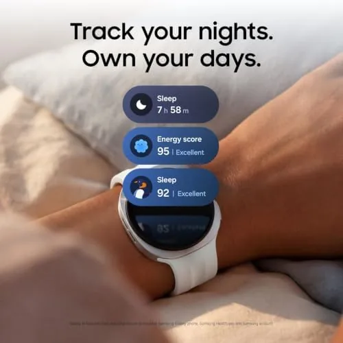 The Samsung Galaxy Watch9, Silver, 44mm Bluetooth Smartwatch | AI Assistant compared in context