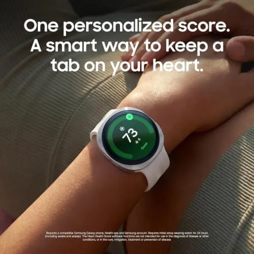 Another view of the Samsung Galaxy Watch9, Graphite, 40mm Bluetooth Smartwatch | AI Assistant