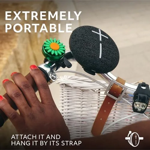 Close look at the Ultimate Ears MINIROLL Ultra-Portable Waterproof Speaker - Sand | Ultra-Portable build quality