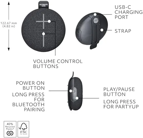 Testing the Ultimate Ears MINIROLL Ultra-Portable Waterproof Speaker - Sand | Ultra-Portable over two weeks