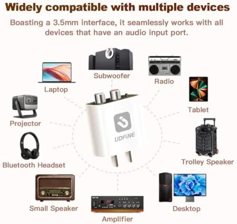 The Smart Bluetooth 6.0 to AUX/RCA Adapter & Receiver for Home compared in context
