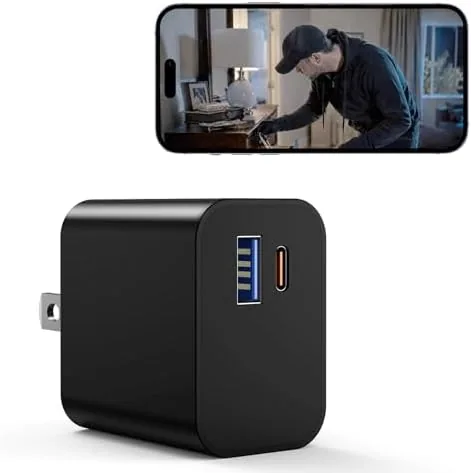 Hidden Camera Charger 1080P Nanny Cam | Wall Charger with Loop Storage & SD Review: Tested and Rated