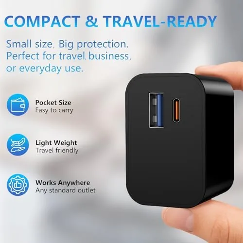 The Hidden Camera Charger 1080P Nanny Cam | Wall Charger with compared in context