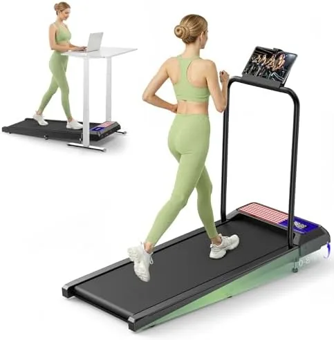 Walking Pad Treadmill with Handle Bar Review: An 8 Percent Desk Companion