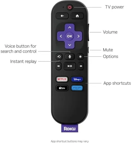 The Roku TV next to a basic budget television for comparison