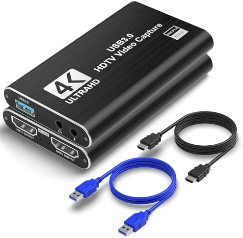 4K HDMI Capture Card, USB 3.0 Video Capture Card for Streaming | Wide Device Review: Tested and Rated