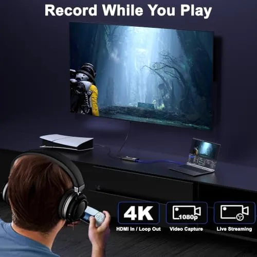 The 4K HDMI Capture Card, USB 3.0 Video Capture Card for compared in context