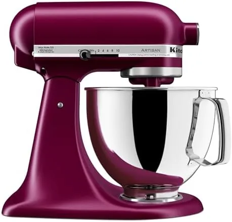 KitchenAid Artisan 5 Quart Tilt Head Stand Mixer Review: Beetroot Power for the Modern Baker
