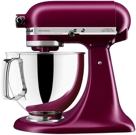 The Beetroot Artisan next to a larger bowl lift mixer