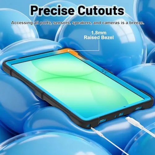 The Shockproof Case for Samsung Galaxy Tab A11+ / A9+ Plus in real use