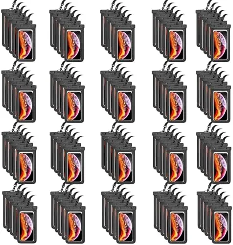 100 Pack 8.5" Waterproof Cell Phone Pouch - Underwater Dry Bag Case Lanyard Review: Tested and Rated