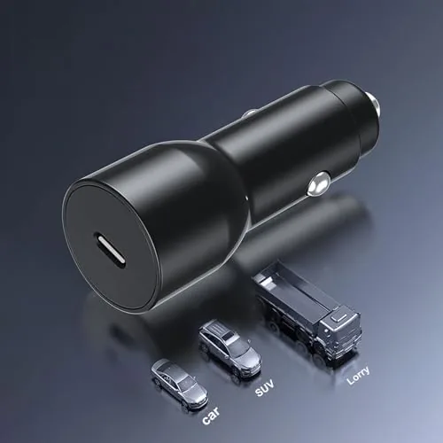The USB C Car Charger Fast Charging,20W Type-c Car Adapter, 4 in real use