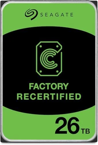 Overview of the Seagate Exos 26TB Internal Hard Drive HDD - 3.5 in