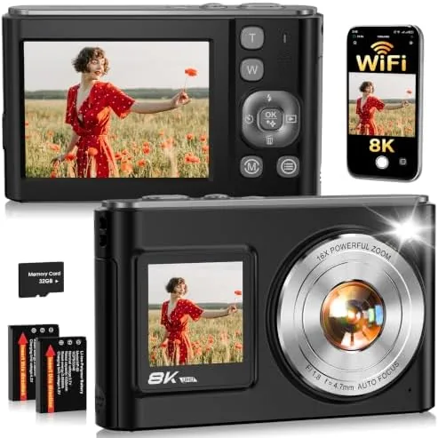 8K Digital Camera Review: A Feature Packed Point and Shoot for New Photographers