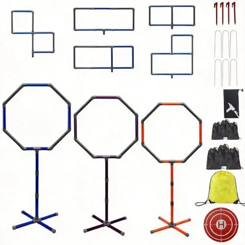 Drone Obstacle Course Kit 3 Hoop Sizes (27", 23", 20") 8 DIY Gate Shapes Review: Tested and Rated