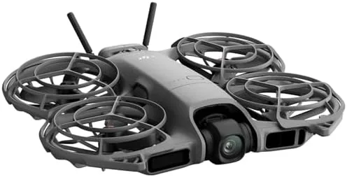 Aerial 4K footage being framed from the DJI Neo 2 camera