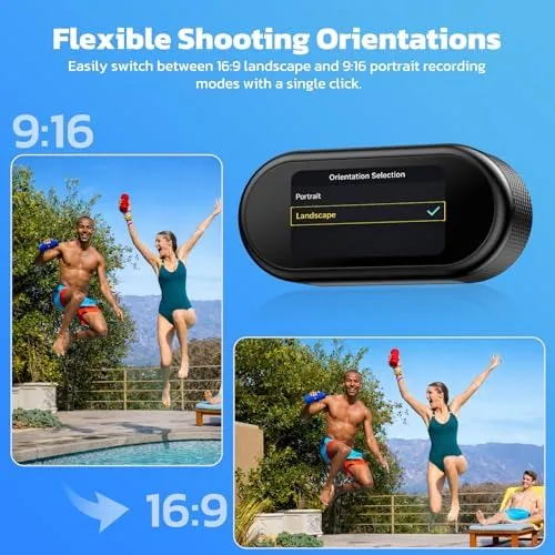 The camera charging with the 64GB card visible beside it